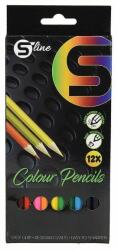 S-line Színes ceruza készlet, hatszögletű Sline 12 klf. szín (232344) - tonerpiac