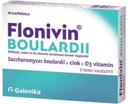 Flonivin Boulardii élőflórát cinket és D3-vitamint kapszula 10 db