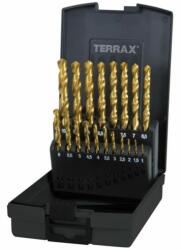 RUKO Terrax 1, 0-10, 0 19db HSS-G TiN Fúrószár készlet (RUKA250214TRO)