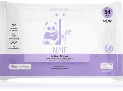  Naif Baby & Kids Lotion Wipes nedves törlőkendők gyermekeknek születéstől kezdődően 54 db