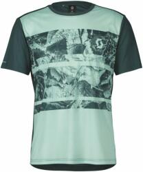 Scott Trail Flow S/SL Men's Shirt Tricou Green/Aruba Green 3XL (4032337502016)