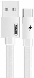 REMAX Cablu USB-C Remax Kerolla Remax, 1m (alb) (RC-094a 1M white)