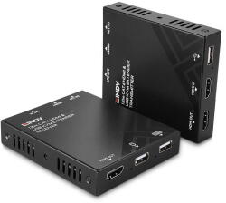 Lindy Switch KVM Lindy 120m Cat. 6 HDMI 4K30 & USB Extender (39381)