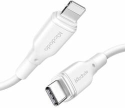 Mcdodo Cablu USB-C pentru Lightning Mcdodo CA-7280, 1, 2 m, alb (CA-7290) (CA-7290)
