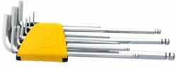 Deli Tools EDL3090 Set de chei Allen, 1, 5-10 mm (argintiu) (EDL3090)