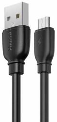 Micro Cablu USB Micro Remax Suji Pro, 1m (negru) (RC-138m Black)