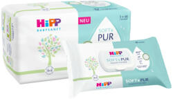 HiPP Babysanft Soft & Pure nedves törlőkendő 3x48 db