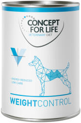 Concept for Life 12x400g Concept for Life Veterinary Diet Weight Control nedves kutyatáp