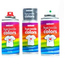 Ghiant Culori Textile Spray H2O Textile Colors Ghiant - Fluo Green - 150 ml (GH34008)