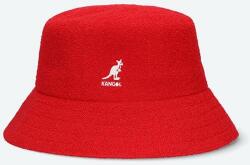 Kangol pălărie Bermuda Bucket culoarea roșu K3050ST. SCARLET-SCARLET 99KK-CAU0NB_33X