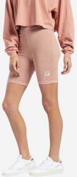 Reebok Classic pantaloni scurți Cancor femei, culoarea roz, uni, medium waist H49237-pink 99KK-SZD042_30X