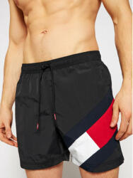 Tommy Hilfiger Pantaloni scurți pentru înot Sf Medium Drawstring UM0UM02048 Negru Slim Fit