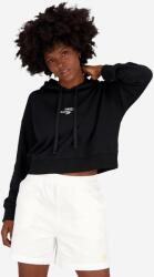New Balance bluză femei, culoarea negru, cu glugă, cu imprimeu WT31509BK-9BK PPYX-BLD1ET_99X