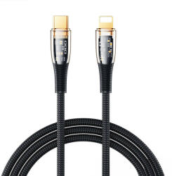 REMAX Explore RC-C061, 20W USB-C to Lightning cable, 1.2 (white) (RC-C061 Black) - mi-one