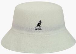 Kangol pălărie Bermuda Bucket culoarea alb K3050ST. WHITE-WHITE 99KK-CAU0NC_00X