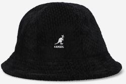 Kangol pălărie Velour Slub Casual culoarea negru K5319. BLACK-BLACK 99KK-CAU0MM_99X