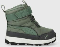 PUMA cizme de iarna pentru copii Evolve Boot AC+ Inf culoarea verde 9BYX-OBK0ZG_97X