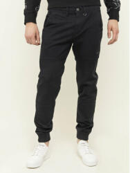 Calvin Klein Pantaloni din material J30J314207 Negru Regular Fit