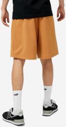 New Balance pantaloni scurți din bumbac culoarea portocaliu PPYX-SZM139_22X