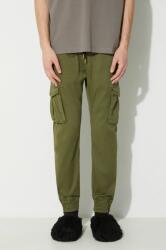 Alpha Industries pantaloni bărbați, culoarea verde 9BYX-SPM0N0_91X