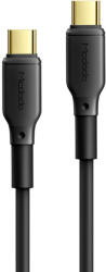 Mcdodo Cablu Black Series Type-C la Type-C Black (5A, 1.2m, 100W, PD) (CA-8351) - 24mag