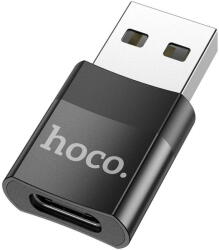 hoco. Adaptor conversie USB Type-C la USB HOCO UA17, Negru (ada/ot/us/hoc/ua17/ne) - 24mag