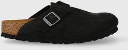 Birkenstock papuci din piele femei, culoarea negru 1026172 9BYX-KLD07G_99X