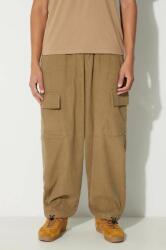 Universal Works pantaloni LOOSE CARGO PANT bărbați, culoarea bej, cu fit cargo, 29148 9BYX-SPM0PM_80X