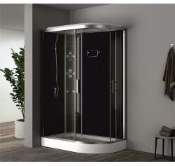 Inter Ceramic Хидромасажна душ кабина ICSH 876 NEW ЛЯВА, 120x80x215см, 4мм (876L NEW)
