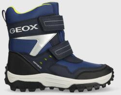 Geox cizme de iarna pentru copii J36FRC 0FUCE J HIMALAYA B ABX culoarea albastru marin 9BYX-OBK0P2_59X