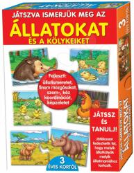 Dohány Oktatójáték Állatok és kölykeik Dohány 32 db (DH63601)