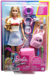 Mattel Barbie®: Dreamhouse Adventures utazó Barbie baba kiegészítőkkel - Mattel (HJY18) - jatekshop