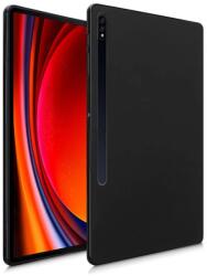 Samsung Tab S9 11, 0" Tablettok (SM-X710, SM-X716) - fekete szilikon tablet hátlap tok