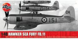 Airfix - Hawker Sea Fury FB. II 1: 48 makett repülő (A06105A) (A06105A)