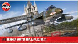 Airfix - Hawker Hunter FGA. 9/FR. 10/GA. 11 1: 48 makett repülő (A09192) (A09192)