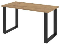  Asztal Tucson 136 (Lándzsa tölgy + Fekete)