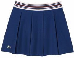 Lacoste Fustă tenis dame "Lacoste Piqué Sport Skirt with Built-In Shorts - Albastru