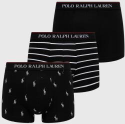 Ralph Lauren boxeralsó (3-pack) fekete, férfi - fekete XL