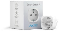 Aeotec Smart Switch 7, mufa inteligenta cu contor de putere, cu protocol Z-Wave (ZW175-C16) (AEO-KON-ZW175C16)