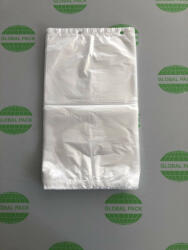 Globál Pack 25x45/8 perforált pe tasak natúr / 1000db