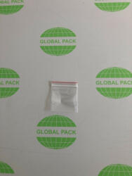 Globál Pack Simítózáras 6x6 cm átlátszó PE / 100db