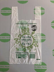 Globál Pack 28x50 PLA (lebomló) ingvállas táska / 200db