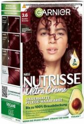 Garnier Nutrisse Ultra Creme ápoló tartós hajfesték - Nr. 3.6 Sötét cseresznye - 1 db