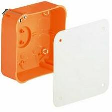 BUDVILL Kötődoboz gipszkartonba 100mmx 100mmx narancs műanyag IP3X kábel/cső ÜGD100 BUDVILL - T 303 08 (T 303 08)