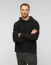 Dondup Hanorac Negru Cu Glugă Pentru Bărbați Dondup Fleece