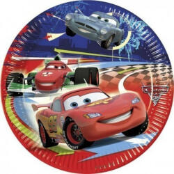 Verdák Disney Verdák Arena Race papírtányér 8 db-os 23 cm