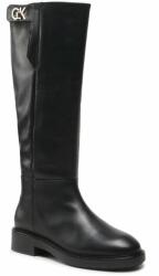 Calvin Klein Lovaglócsizma Calvin Klein Rubber Sole Knee Boot W Hw HW0HW01255 Ck Black BAX 39 Női