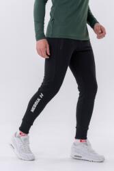 NEBBIA Slim sweatpants with zip pockets Re-gain L | Bărbați | Pantaloni de trening | Negru | 320-BLACK (320-BLACK)