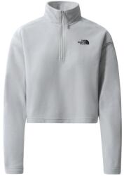 The North Face Women’s 100 Glacier Cropped ¼ Zip L | Femei | Hanorace | Gri | NF0A7SS9DYX1 (NF0A7SS9DYX1)