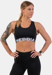 NEBBIA Cross Back Sports Bra FGLG S | Femei | Sutiene | Negru | 410-BLACK (410-BLACK)